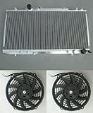 Pour To-yo-ta Celica GT-Four ST185 GT4 GTI RC 3S-GTE 2.0L Turbo 1989-1993 1990 1991 1992 Turbo I4 Radiateur en aluminium + ventilateurs