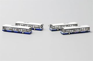 Hobby-Ace Fantasy Wings British Airways 4X Airport Bus 1/400 Accessories Pre-Built Model