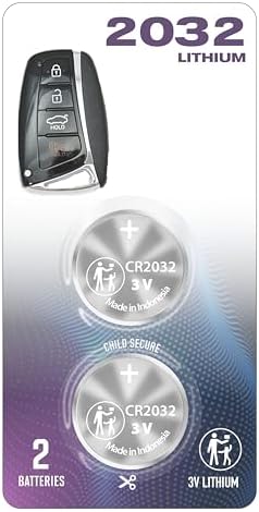 Amazon.com: (2 Pack) CR2032 2032 Remote Key Fob OEM Battery fits (2013 ...