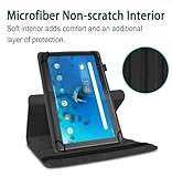 World biz 10 inch Tablet Case - Universal Stand Case Folio Cover Leather 360° Rotating Case Fits for Samsung Tab A7/A8, Tab A9 plus 11",iPad 9.7/10.2,iPad 10.9, Lenovo Tab M10, Fire HD 10 (Purple) - Image 4