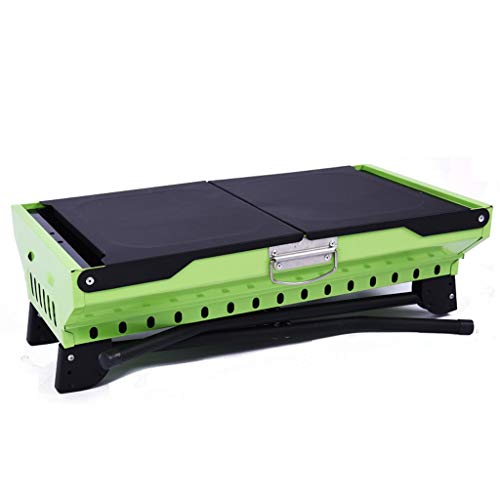 Barbecue Folding grill, portable grill, creative home grill, charcoal grill, suitable for outdoor cooking camp