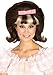 60's Princess Brown/Blonde Combo Wig, One Size, Brown/Blonde