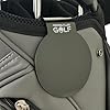 Aiming Fluid Golf Magnetic Golf Bag Landing Pad â Magnetic Plate with Strong Attachment for an Easy Grab-and-Go Tool, Includes Gear Utility Pouch, Accessory Holder, Ideal Gift for All GolfersâBlack