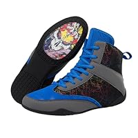 Chaussures De Lutte Et Boxe ForceRoute - Modèle Respirant Antidérapant Pour Enfants, Adolescents Et Adultes