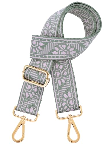 Image of Wide Shoulder Strap Adjustable Replacement Belt Crossbody Canvas Bag Handbag