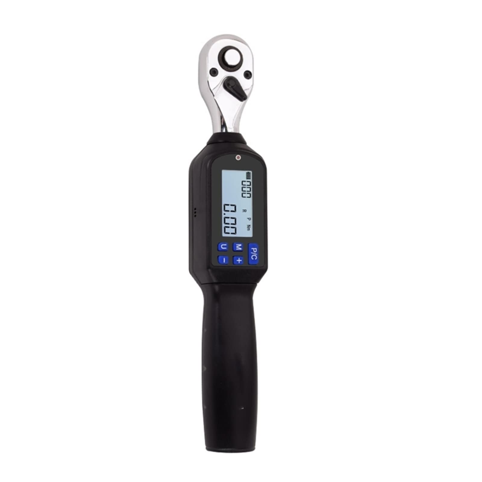 Llave dinamométrica digital, Llave dinamométrica de 7 tipos, llave inglesa Digital, Mini con 4 unidades NM Kgf.cm Lbf.tf .in, alta precisión(ES3-100AN)
