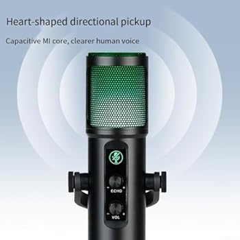 ●Mic-C ZX-776 Condenser Microphone - Professional Podcast Mic