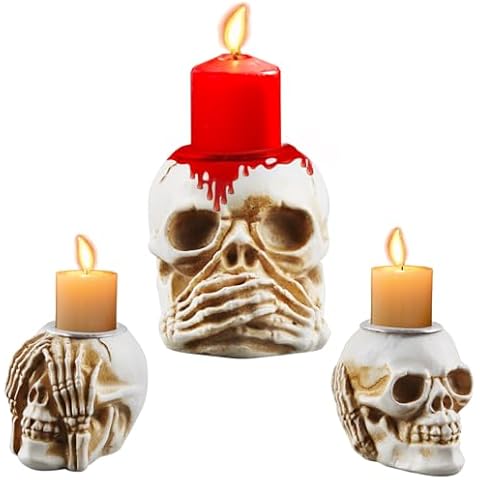 Bougeoirs Gothiques badaren 3Pcs Cover