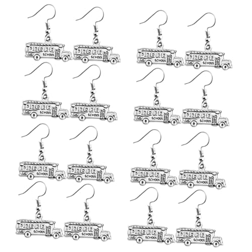 Boucles oreilles bus scolaires LIFKOME 8 paires de charms chic créatifs pour femmes