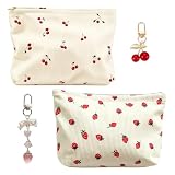 UJBVCX 2PCS Trousse de Toilette, Fruits Trousse de Maquillage...