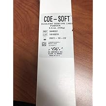 GC America GC-344022 COE-Soft Denture Reline Material, Powder Refill, Shape