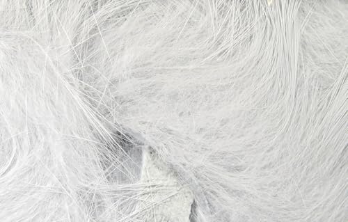 Hareline Fly Tying Magnum Rabbit Strips - Wide Rabbit Fur Strip Material for Streamers, Pike, Musky & Saltwater Flies
