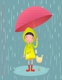 Happy Rain Friend 2017-2018 18 Month Academic Planner with Motivational Quotes: July 2017 To...