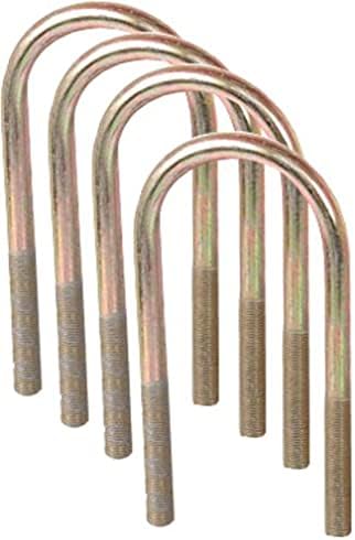 Square U-Bolts 1-3/4 inch x 5 inch - Set of Four (4) for 1-3/4 inch axle Tube (4X4 Off-Road Vehicles)