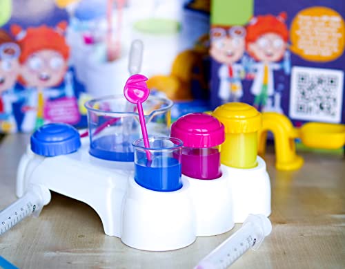 Clementoni Galileo Lab – Meine ersten Experimente, spannende Versuche für Vorschulkinder, Experimentieren mit Farben, Gewichten & Maßen, für kleine Forscher ab 5 Jahren von Clementoni 59266