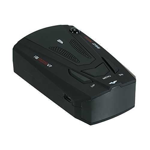 Yorten Detector de radar de carro 360 graus 16 band LED Display anti radar policial alerta de alerta