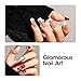 Woobena 2Pcs 3D Gel Nail Art,15ml Sculpting Gel Molding for Nails 3 in 1 Clear Rhinestone Nail Art Glue DIY Home and Nail Salon Christmas Gifts for Women