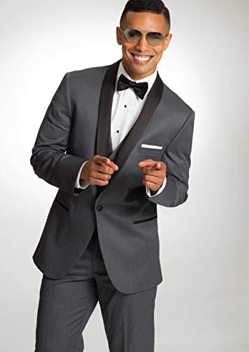 Costume châle revers haut de gamme style smoking 3 pièces de créateur