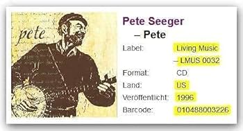 【中古】 The Essential Pete Seeger SONY XCP CONTENT COPY－PROTECTED CD ピート・シーガー 楽天市場】Pete Seegerの通販