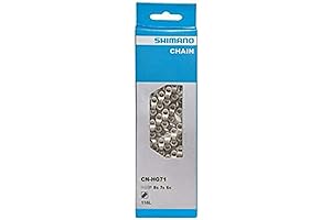 SHIMANO HG71 8/7/6-Speed Bicycle Chain with Quick Link - Premium Durability for Smooth Shifting