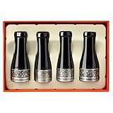 Cigar Mouthpiece Set for Men and Women Short Cigar Holder(Black+Silver)