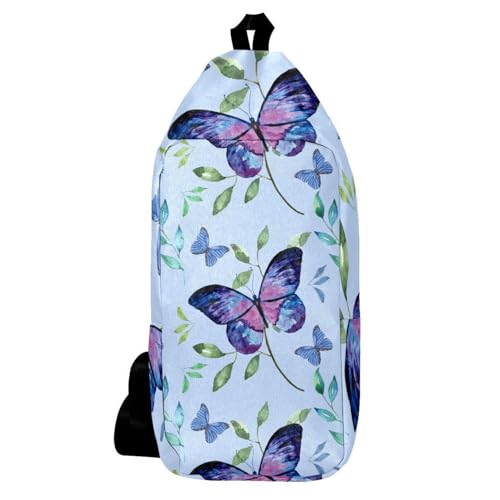 Sac à dos imprimé aquarelle pastel avec sangle réglable multicolore