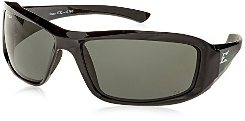 Edge TXB216-A1 Brazeau Apocalypse 1 Polarized Wrap-Around Safety Glasses, Anti-Scratch, Non-Slip, UV 400, Military Grade, ANSI/ISEA & MCEPS, 5.04