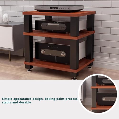 Support de rangement ouvert robuste pour composant vidéo et audio - 4