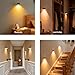 Lights of Sweden Wall Lamps - Rechargeable Infinity Wall Lamps with Remote Control, Cordless Magnetic Sconces, 360° Rotatable, 3 Color Temperatures & Dimmable for Bedroom and Home Lighting（Wooden-1PC）
