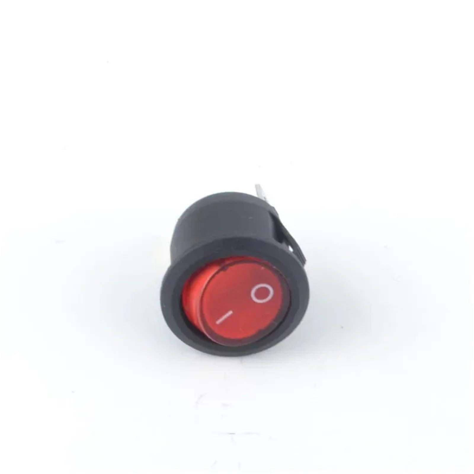 Interruttore a bilanciere a LED da 12 V, 20 A, potenza luminosa on/off, 3 pin, rotondo, 5 pezzi (8,220 V)