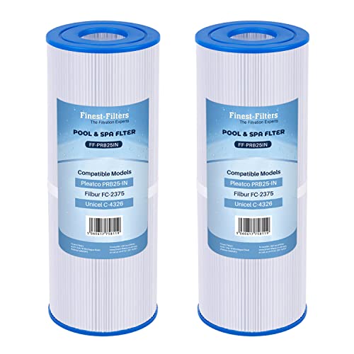 2 Pack Hot Tub Spa Pool Filter Replacement Cartridges Compat