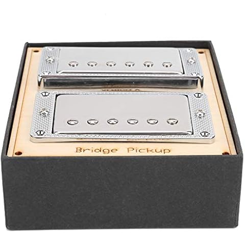 Juego de Pastillas Humbucker de Doble Bobina Keenso para Guitarra Eléctrica Gibson/LP Cover
