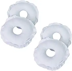 Rosquinhas Para Amamentação Absorventes Peito Lavável - 4 Un