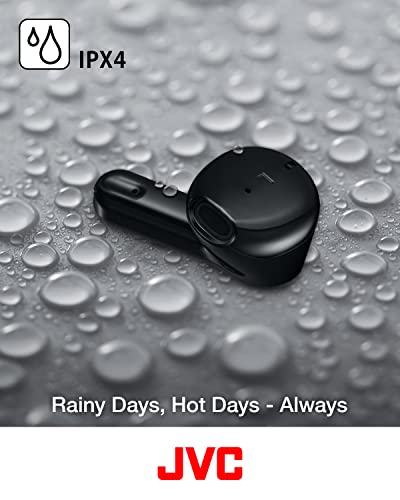 Jvc True Wireless Earbuds Headphones, 11Mm(Small) Neodymium Magnet Driver, Touch Sensor Operation, Bluetooth 5.1, Water Resistance (Ipx4), Long Battery Life (Up To 22 Hours) - Haa3Tw (White), Classic #TOP5