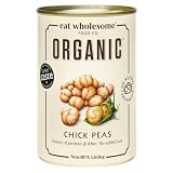 Eat Wholesome Ceci Biologici, da 400 g (Confezione da 12)...