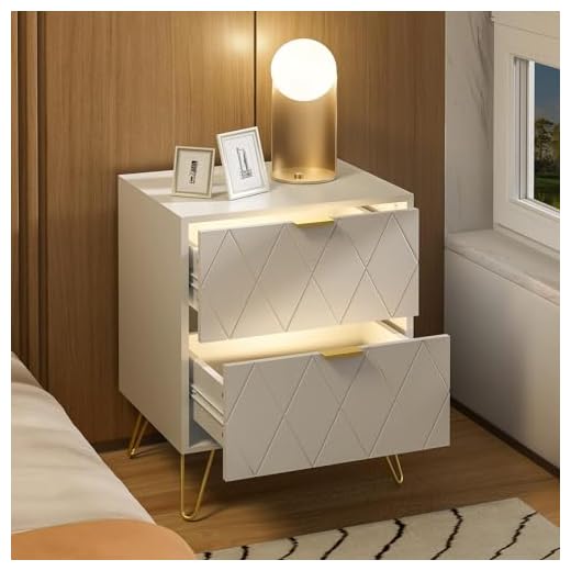 Elegant 3-Piece White Bedroom Furniture Set