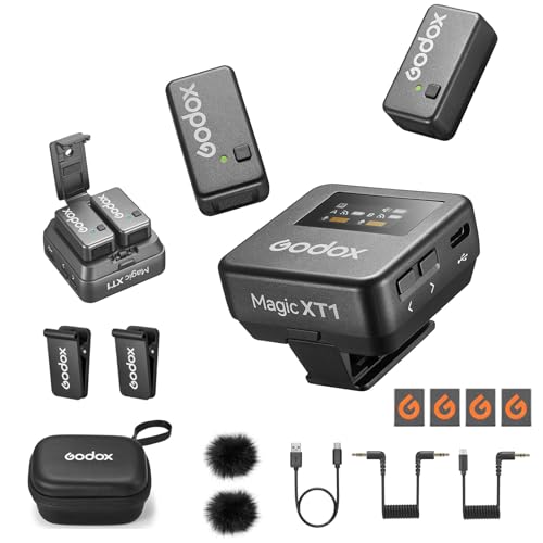 GODOX Magic XT1 CX xA }CNA48kHz/24rbg I[fBIA^b`XN[ V[o[AmCYLZA2.4G CX 200m (656tB[g) ͈̓}CNAJAAndroidAiPhone 15AP