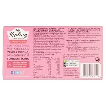 Mr Kipling French Fancies 8ea