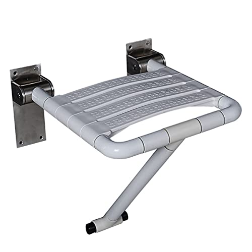 ACUIPP Siège de Douche Pliant, Charge de 660 Lbs En Acier Inoxydable Mural de Salle Dengnoire Salles Dens Salles Dens Tabouret de Chaise Banc Pliante Pieds Pour Plus de Force, Durable Et Facile de Soi Cover