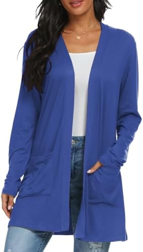 Women's Long Sleeve Cardigan - Lightweight & Cozy