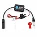 KUNFINE Universal Auto Car Radio FM Antenna Signal Booster Amp Amplifier for Marine Car Vehicle Boat RV 12V Signal Antenna Enhance