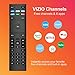 Universal Remote for Vizio Smart TV, Replacement for Smart-TV-Remote,for Vizio TVs(D/E/M/P/V-Series)