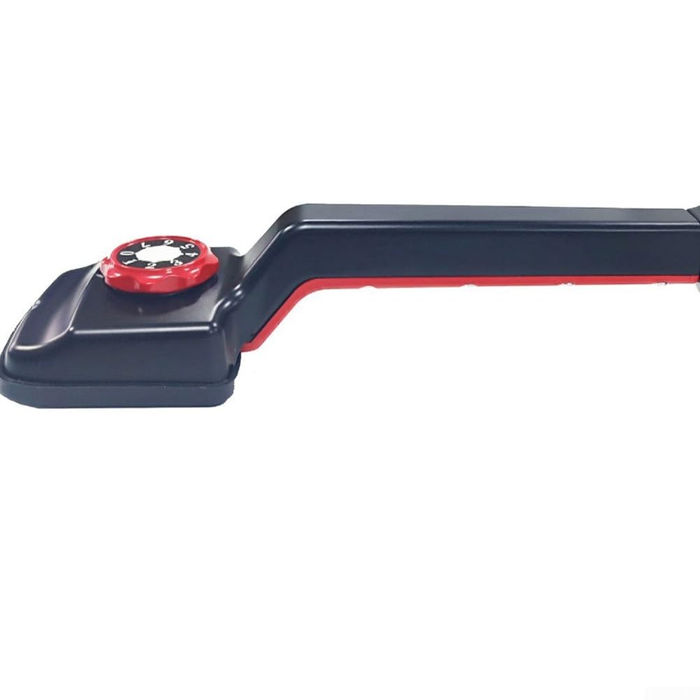 KICKER - Attrezzo resistente per moquette con manico regolabile, 48-61 cm, ginocchio in lega per installazione e riparazione di pavimenti professionali