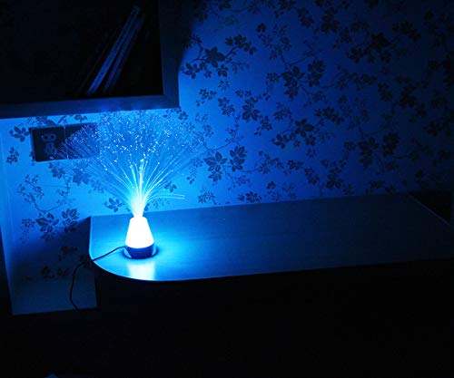 Fiber Optic Lamp Color-Changing Usb Or Battery Powered Fairy Decoration Night Lights Mood Novelty Lamps For Bedroom Parties Wedding(Not Include Remote Control) #TOP6
