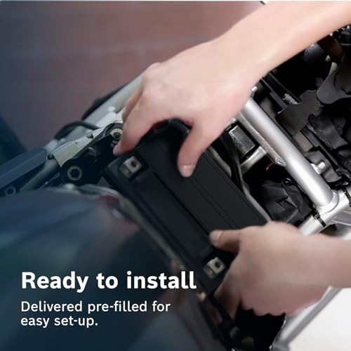 Image of Bosch M6 TZ9R AGM Bike Battery - Lead-acid Battery for Two-Wheelers - Spill Proof, with Enhanced Cranking Power and Zero Maintenance - 12V, 8A /h Rate - ‎150 x 83 x 106mm