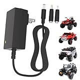 24V Charger for Ride on Toys and Cars,24 Volt Battery Charger for Wrangler SUV Kid Trax Dynacraft Toy Car Jeep ATV Quad Disney Electric Ride-On Charger Accessories with Indicator Light Adapter