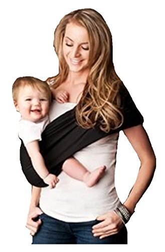 Seven Everyday Slings Baby Carrier Sling Color Black Size 4/Medium