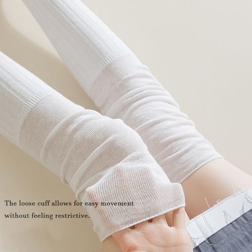 Over Knee High Boot Socks - Slouch Top Knit Fashion Thigh Socks for Women3