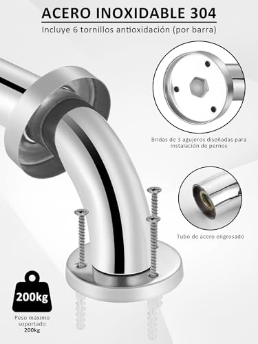 Listado y reviews de Agarraderas para baño los preferidos por los clientes. 17 Imagen adicional
