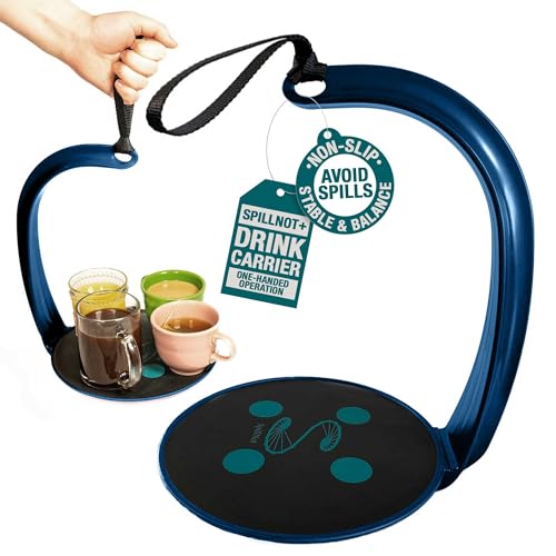 SpillNot+ Portable Handheld Beverage Carrier